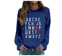 Gdqzzeaiix Sudadera De Mujer,Sudadera con Capucha y Cuello Redondo con Estampado de Letras para Mujer de Moda para otoño e Invierno