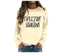 Gdqzzeaiix Sudadera De Mujer,Sudadera con Capucha y Cuello Redondo con Estampado de Letras para Mujer de Moda para otoño e Invierno