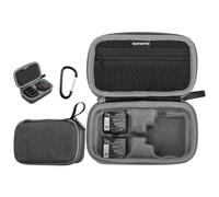 Gdraco Carcasa rígida para Insta360 Ace/Ace Pro 2/1, funda de transporte compacta, compatible con cámara deportiva Insta360 Ace Pro y accesorios con hebilla de montañismo, gris, Bolsa de