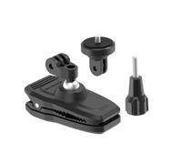 Gdraco Clip ajustable de 360° para cámara de acción/Gopro/Pocket/Insta 360 Series y otras cámaras deportivas