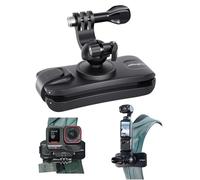 Gdraco Clip universal para mochila de cámara, soporte flexible para cámaras de acción y smartphones, compatible con cámaras GoPro e Insta360, perfecto para correas de mochila y cinturones