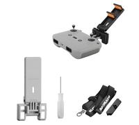 Gdraco Soporte de tablet para control remoto RC-N1/N2/N3, sin desmontaje, plegable, soporte para tablet DJI Mini 2/3/4 Pro/FLIP/Air 3s/Neo con cordón (gris)