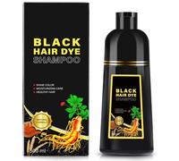 GDRFNP - Transforma tu cabello en solo 15-20 minutos: nuestro champú de tinte para el cabello contiene ingredientes activos que tiñen el cabello negro de forma rápida y eficaz.