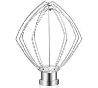Gdrtwwh, accesorio de batidor de alambre para batidora KitchenAid con cabezal basculante, agitador de acero inoxidable para huevos y crema, batidor de harina para pastel y mayonesa (reemplaza K45WW)