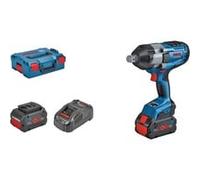 GDS 18V-1050 H 1750 RPM Negro, Azul, Tornillo de percusión azul/Negro, Destornillador de impacto, Mango de pistola, 3/4", Negro, Azul, Sin escobillas, 1750 RPM
