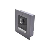 gdsDEs Intercomunicador de vídeo IP, DS-KD8003-IME1(B), Timbre de módulo IP de Villa PoE 802.3af multilingüe, estación de Puerta, teléfono de Puerta(with Flush Box)