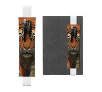 GDSHJKLW Rising Sun Tiger - Soporte desmontable de piel sintética para bolígrafos, estuche para lápices, suministros de oficina, regalo para diarios de tapa dura, cuadernos, planificadores