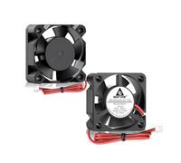 GDSTIME - Juego de 2 ventiladores 3010, 24 V, 30 x 30 x 10 mm, mini ventilador de 2 pines