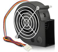 GDSTIME Soplador PWM de alta velocidad de 97 mm x 33 mm, 4 pines, 24 V, doble rodamiento de bolas, turbina sin escobillas, ventilador de refrigeración turbo