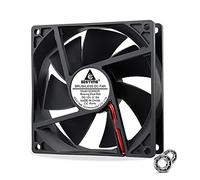 GDSTIME Ventilador de 92 mm, 92x25 mm, doble rodamiento de bolas, ventilador de refrigeración sin escobillas, 9225 CC, ventilador de 2500 rpm, carcasa de alta velocidad para ventilación de escape