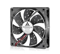 GDSTIME Ventilador de refrigeración de 12 V CC y 120 mm IP67, 120 x 25 mm, doble rodamiento de bolas, sin escobillas, repuesto