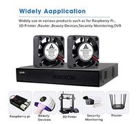 GDSTIME Ventilador USB de 40 mm x 10 mm 4010 DC 5 V sin escobillas Mini ventilador de 40 mm, 2 unidades