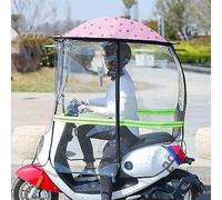 GDVXYS Cubierta para paraguas de coche eléctrico, cubierta impermeable para motocicleta, cubierta impermeable universal para exteriores, protección contra la lluvia para vehículos, cubierta