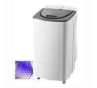 GDVXYS Secadora de Ropa Centrífuga 10 kg, Portátil 2800 RPM, Alta nergética, Luz Azul 360° y Secado Rápido por Drenaje por Gravedad