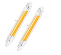 GDYOD Bombilla R7S LED 78mm, LED R7S 78mm 10W COB Equivalente 100w Lámpara Halógena, LamparaBlanco Frio 6000K, 1000LM, iluminación de haz de 360 °, 2 Pack