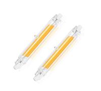 GDYOD Bombillas LED R7S 118mm | Regulables,Blanco Cálido, 3000K,20W COB Equivalente 200w Lámpara Halógena, Lampara 2000LM, iluminación de haz de 360 °,AC 220-240V, 2 Pack