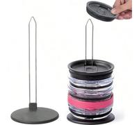 GDYS Organizador De Tazas De Cocina 2 Packs Organizadores Apilables con Capacidad para 10 Tapas Cada Uno