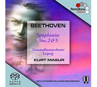 Ge Andhausorchester - Beethoven: Sinfonias 2 & 5, Masur