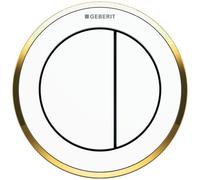 Ge Control Remoto Tipo 10 Neumático para 2-Mengen-Sp. Up-Drücker Blanco/Dorado