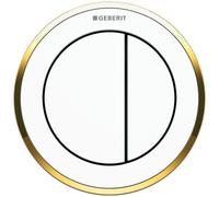Ge Control Remoto Tipo 10 Neumático para 2-Mengen-Sp. Up-Drücker Blanco/Dorado