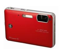 GE G-2 Cámara Digital (8 Mpx, 4-Zoom óptico, 5,08 cm Display) Rojo