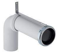 GE Geberit Conector De Curva PP 90Gr Con Extensión D102/110