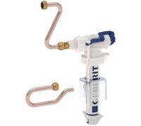 Geberit - Mecanismo De Alimentación Geberit Serie 380, Conexión Al Suministro De A Gua Lateral, 3/8", Unión De Latón (243.136.00.1)