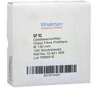 GE Healthcare 10421055 fibra de vidrio microfiltro con anorganischem Binder., metal GF 92