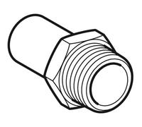 Ge Mapress Acero C Paso con Ag Y Extremo de Inserción d35-R1 1/4 Galvanizado