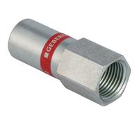 Ge Mapress Acero C Paso Con IG Y Extremo de Inserción d22-Rp3/4 Galvanizado