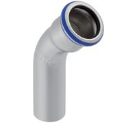 GE Mapress Acero Inoxidable Doblado 45Gr d88,9 Con Extremo De Inserción