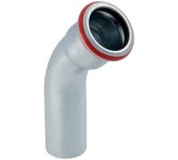 GE Mapress C-Acero Doblado 45Gr Con Inserción D76,1 Galvanizado