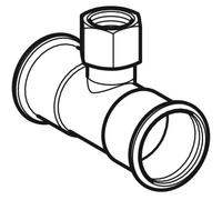 GE Mapress Cobre T-Conector Con IG D28-Rp1/2-28