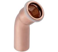 GE Mapress Codo De Cobre 45Gr Con Extremo De Inserción D28
