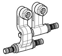 GE Mepla Conjunto De Conexión En T Para Entrada Y Salida Con Conexión D20-15-20