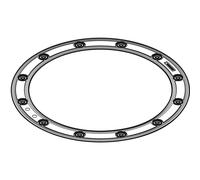 Ge Set Plana Para Geberit Pluvia Dachwassereinlauf 25L/S
