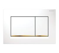 Ge Sigma30 Betpl para 2-Mengen-Spülung Blanco/Dorado