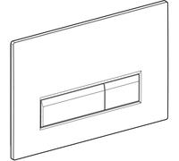 GE Sigma40 BetPl., Para 2 Cantidades Sp. Vidrio Negro / Aluminio Cepillado