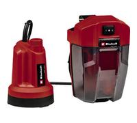 GE-SP 18 LL Li (1x4,0Ah) 0,8 bar 4500 l/h, Bombas presión e inmersión rojo/Negro, 0Ah), Batería, 0,8 bar, 4500 l/h, IPX8, Negro, Rojo
