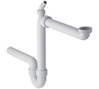 GE Tubería De Drenaje Con Sello Para Un Fregadero Salida Horiz. G1 1/2x50