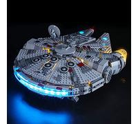 GEAMENT 2019 Kit de luz LED por Halcón Milenario (Millennium Falcon) - Compatible con Lego Star Wars 75257 (Juego Modelo no Incluido)