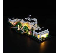 GEAMENT Conjunto de Luces LED por Architecture la Casa Blanca (The White House) - Compatible con Lego 21054 de Bloques de construcción (Juego Modelo no Incluido)