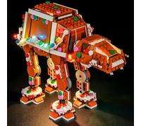GEAMENT Kit de Luces LED Compatible con Caminante AT-AT de Pan de Jengibre | Compatibile Con LEGO Star Wars 40806 Gingerbread AT-AT Walker (Juego Modelo no Incluido)