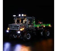 GEAMENT Kit de Luces LED Compatible con Lego 4 x 4 Mercedes-Benz Zetros Trial Truck - Conjunto de luz para Technic 42129 (Juego Modelo no Incluido)