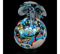 GEAMENT Kit de Luces LED Compatible con Lego Balón de Fútbol 43019 | Compatibile Con Editions Soccer Ball (Juego Modelo no Incluido)