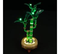 GEAMENT Kit de Luces LED Compatible con Lego Bambú de la Suerte (Lucky Bamboo) Botanical Collection 10344 (Juego Modelo no Incluido)