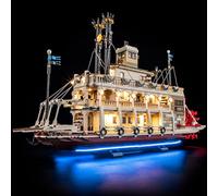 GEAMENT Kit de Luces LED Compatible con Lego Barco de Vapor Fluvial (River Steamboat) Ideas 21356 (Juego Modelo no Incluido)