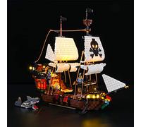 GEAMENT Kit de Luces LED Compatible con Lego Barco Pirata (Pirate Ship) - Conjunto de luz por Creator 31109 (Juego Modelo no Incluido)