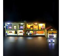 GEAMENT Kit de Luces LED Compatible con Lego Casa De Los Simpsons (The Simpsons House) - Conjunto de luz por The Simpsons 71006 (Juego Modelo no Incluido)