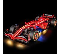 GEAMENT Kit de Luces LED Compatible con Lego Coche Ferrari SF-24 F1 Technic 42207 (Juego Modelo no Incluido)